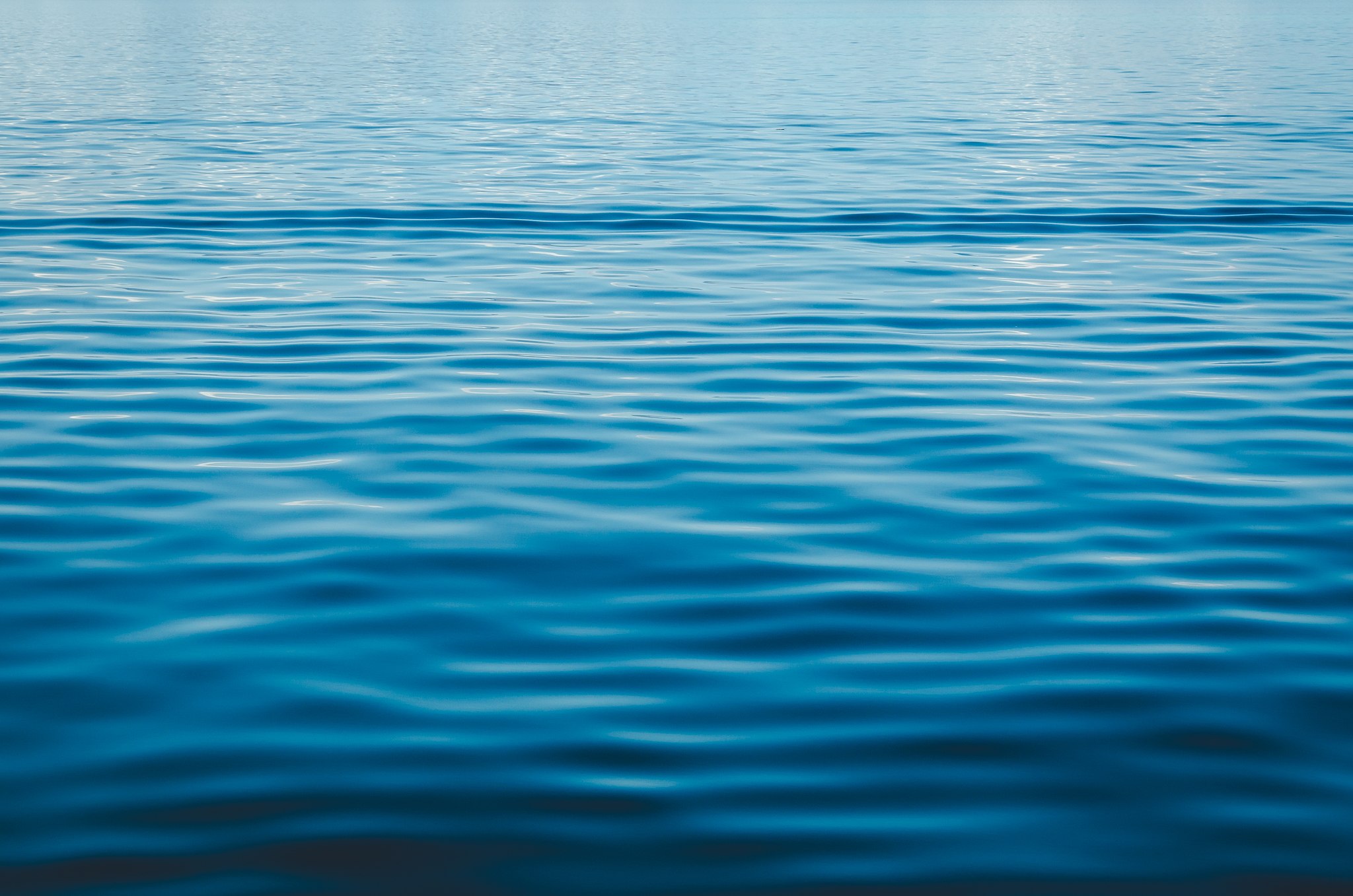 Blue water