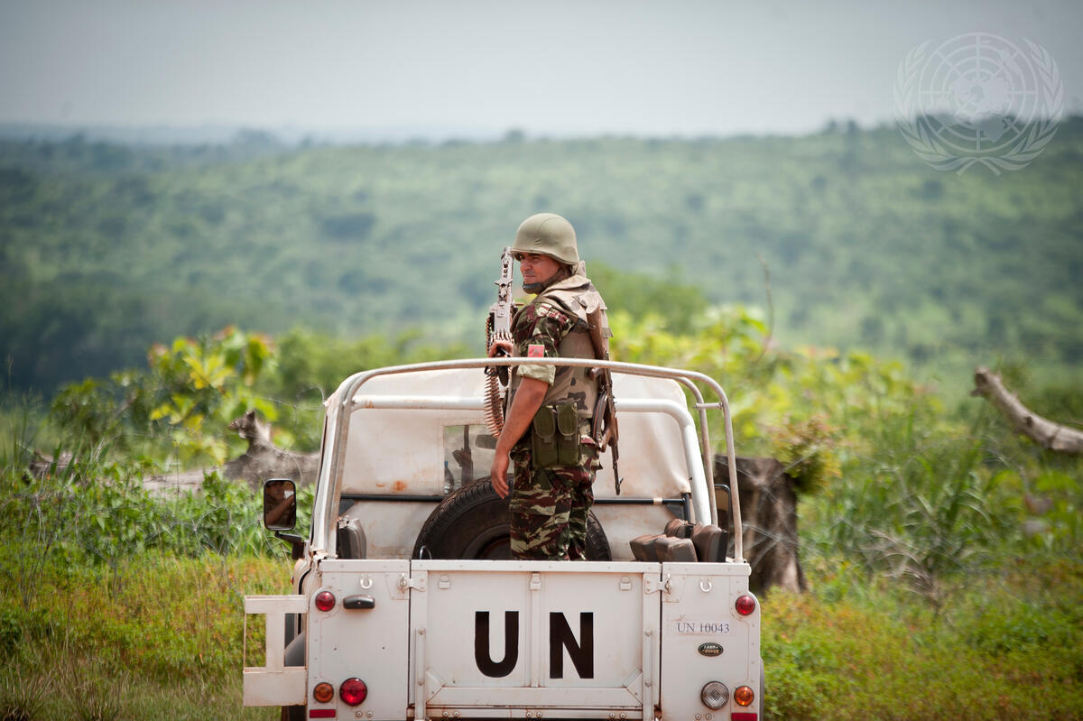 MINUSCA Peacekeepers in Central African Republic