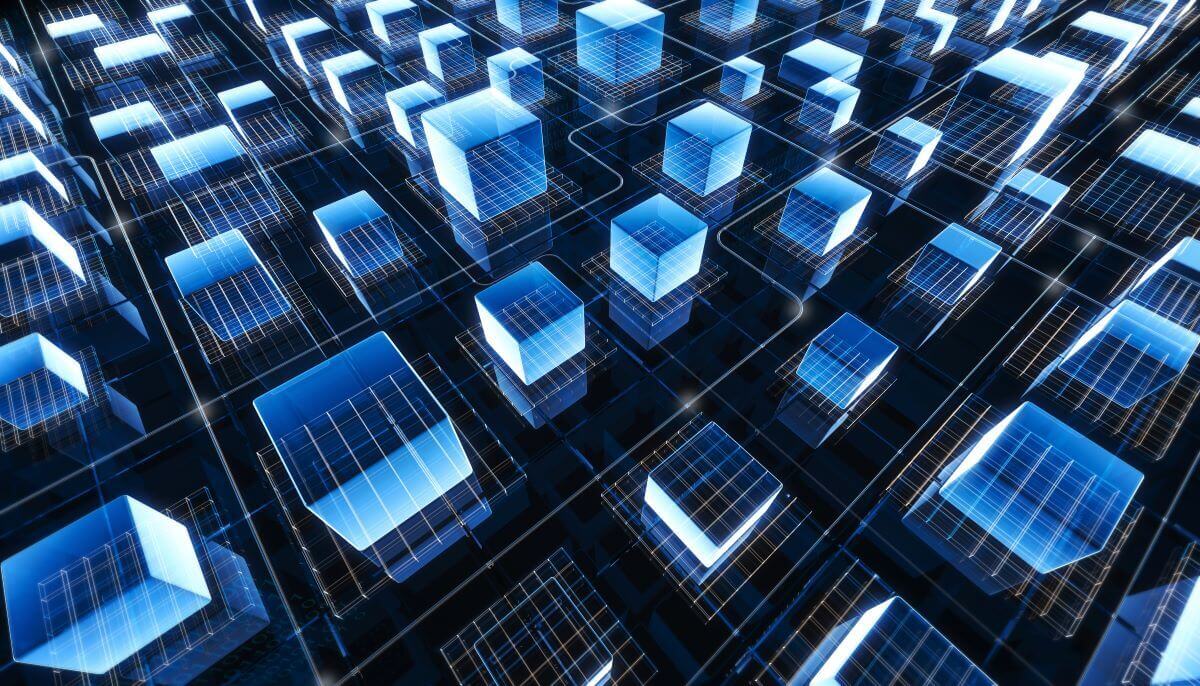 Computer Data Connection Cubes