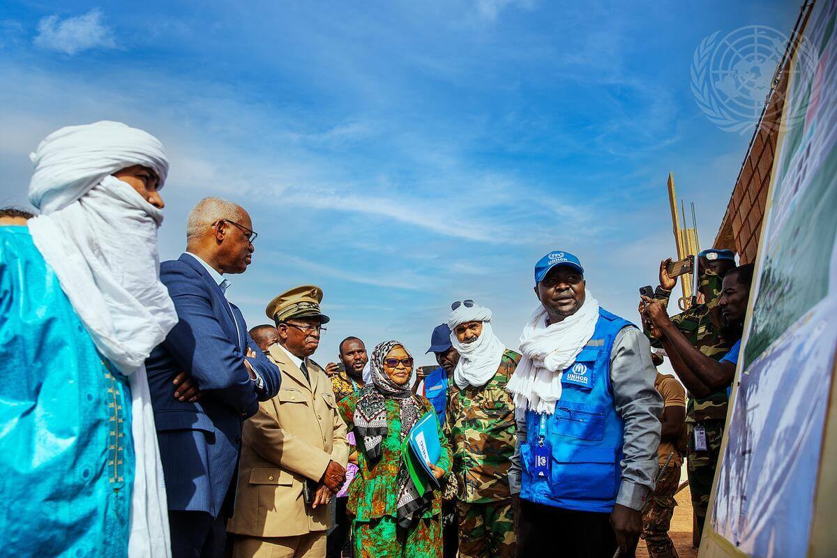 Head of MINUSMA Visits Ménaka Region in Mali