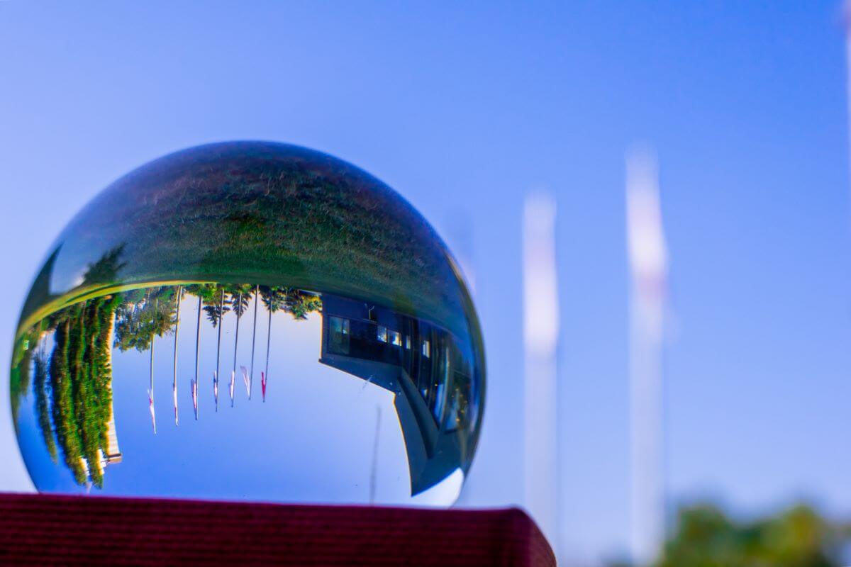 Upside down Globe