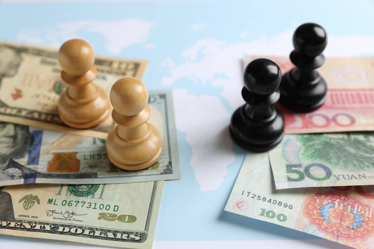 US China Trade War Dollars Yuan